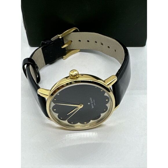 Kate Spade New York 0227 Women\'s Black Leather Strap Analog Dial Watch JNA118 main image 11